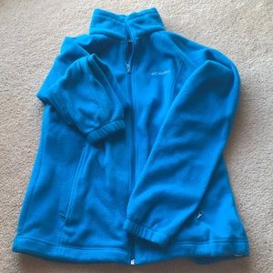 Columbia Blue Fleece Jacket
